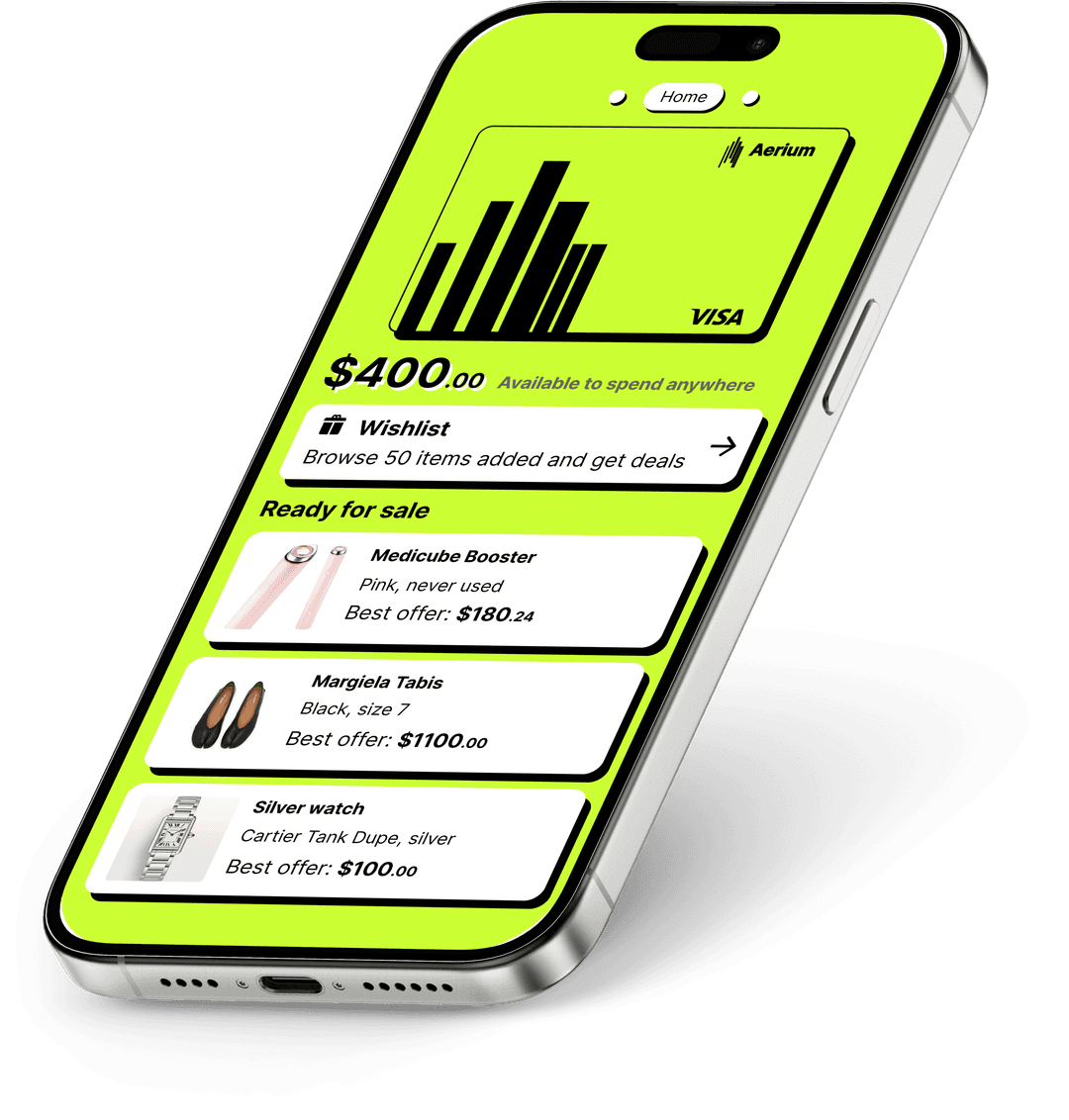 iPhone App Mockup